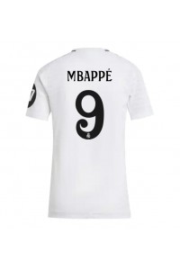 Real Madrid Kylian Mbappe #9 Voetbaltruitje Thuis tenue Dames 2024-25 Korte Mouw